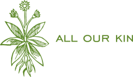 All Out Kin logo